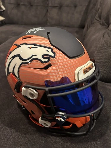 Peyton Manning Hydro Denver Broncos Signed Speedflex Fanatics