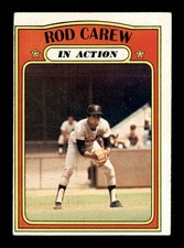 1972 Topps #696 Rod Carew IA EX X3297638