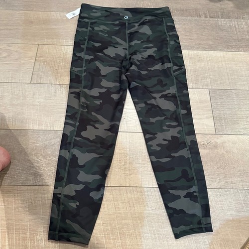 GAP FIT HIGH RISE ANKLE LENGTH COMPRESSION CAMO LEGGINGS NEW MEDIUM - Picture 8 of 9
