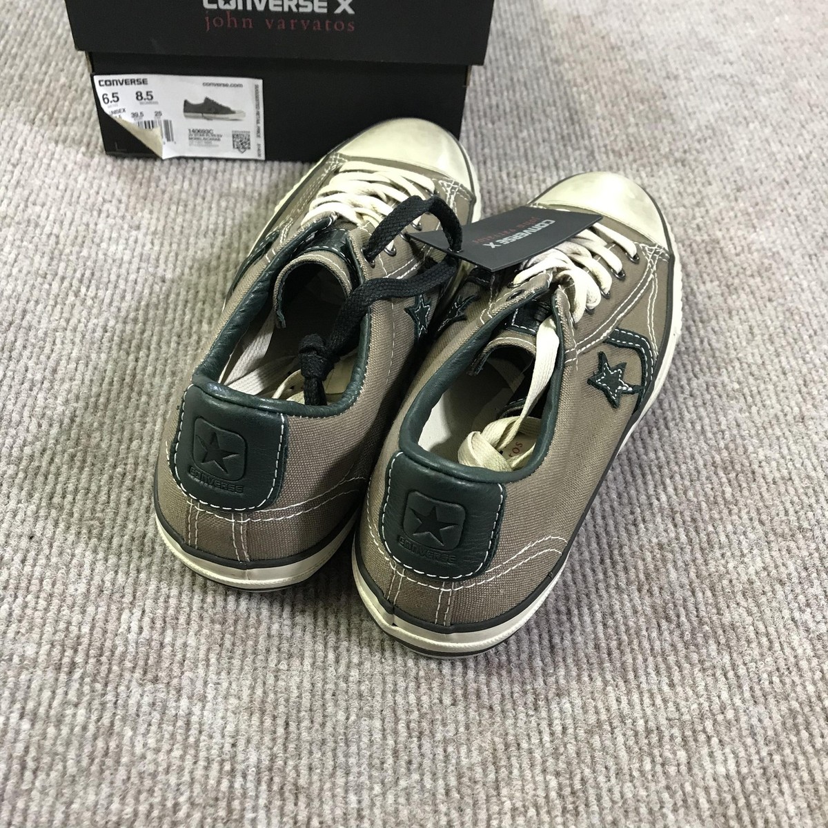 Converse John Varvatos Shoes Mens Size 6.5 Womens 8.5 Brown JV
