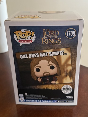 Funko Pop El Señor de los Anillos - Meme Boromir - Uno no es simplemente #1709 - Imagen 2 de 6