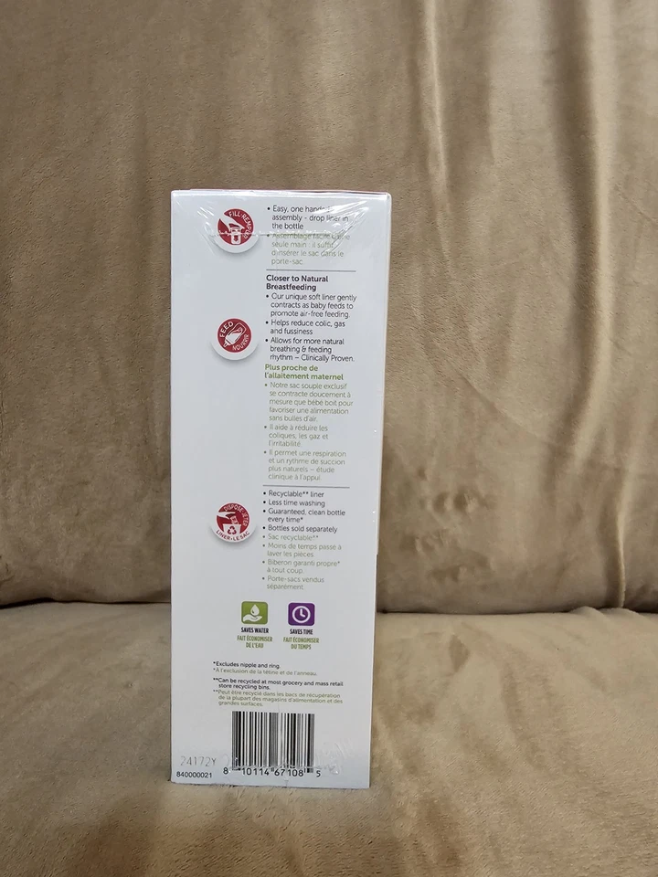 Лот из 4 вкладышей для бутылок Playtex 4 унции 50 штук каждая 200 штук НОВЫЕ - Изображение 4 из 4