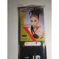 Super X Braid Supreme Super X Braid 100 Kanekalon Fiber Braiding Hair 41" 2