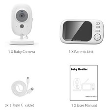 New 3.5-inch Video Baby Monitor with Night Vision