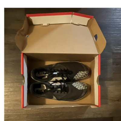 Nike DX7999-001 XC US Size 7 Running Spikes Black White with Spikes & Wrench