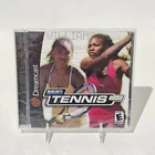 Tennis 2K2 (Sega Dreamcast, 2001) Authentic NEW Factory Sealed Black Label