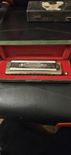 Hohner Super 270 Chromonica 270BX Gold 270/48 Harmonica Used