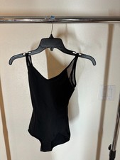 Capizeo Dance Leotard Black Women Size XS