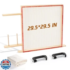 Tufting-Frame-for-Rug-Making, BESGEER Rug Tufting Frame with Tufting Cloth, 2