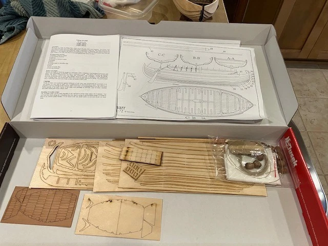 Dusek D013 - Viking Knarr - Kit Modelo Tablón Madera y Metal Escala 1/72 Foto 4 de 4