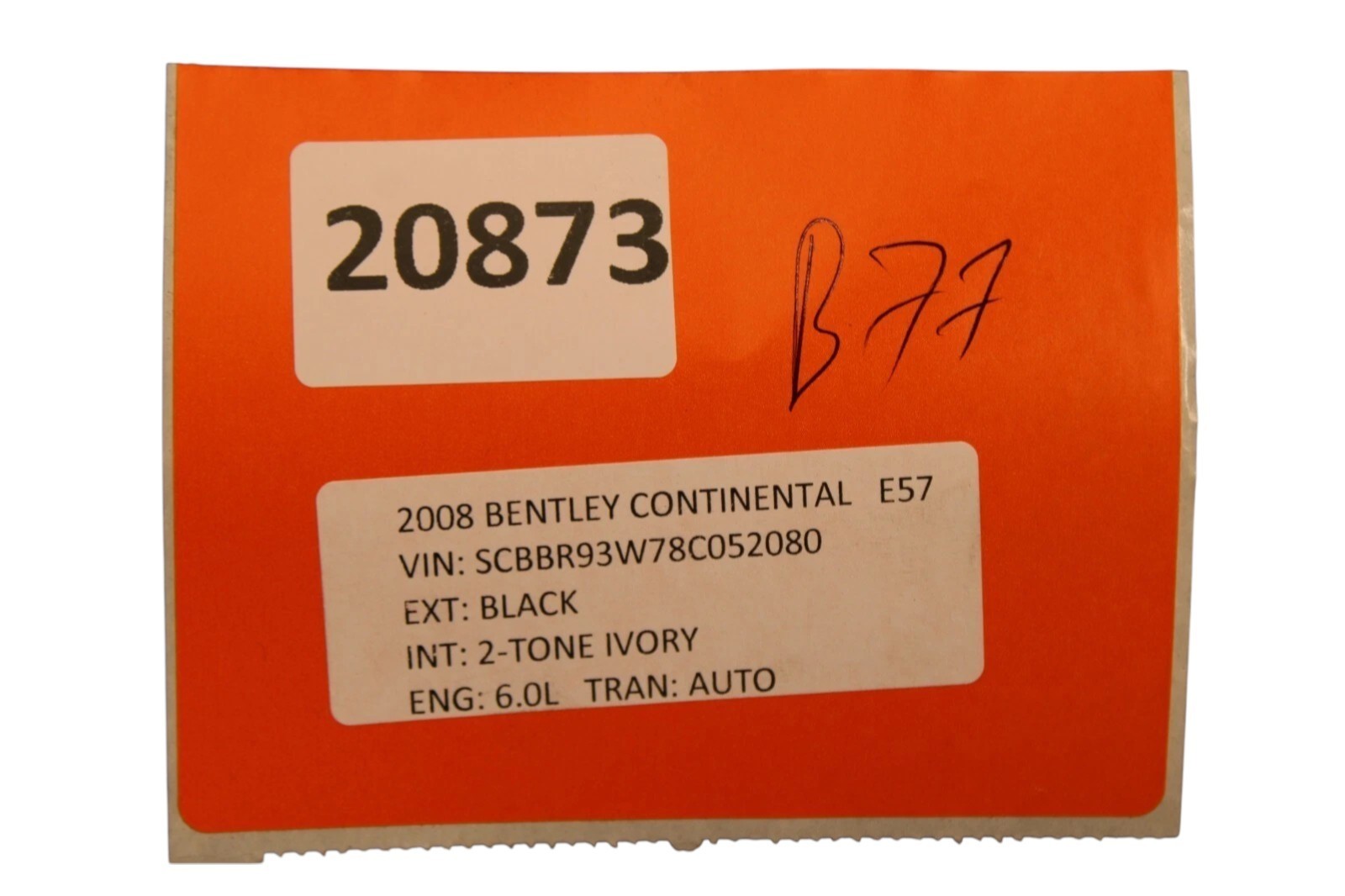 04-18 Bentley Continental Rear Right Passenger Electric Parking Brake Motor Oem