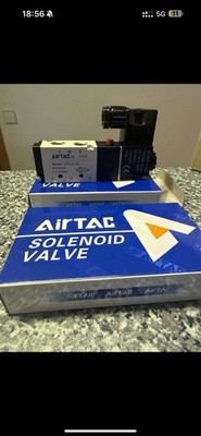 2 Stück - 4V210-08 AirTAC Magnet pneumatische richtungs ventil AC220V