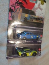Hot Wheels Premium Car Culture Japan Historics '64 Prince Skyline GT & Mazda RX3