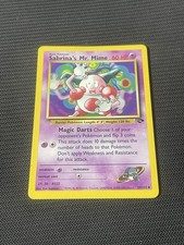 Pokemon Gym Challenge "Sabrina's Mr. Mime" 59/132 / Uncommon / Lightly Played on eBay