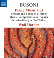 Audio Cd - Ferruccio Busoni - Piano Music, Vol. 13 - Naxos -D- Neu