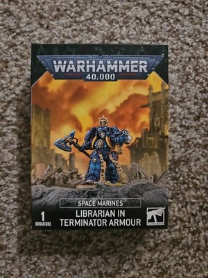 Space Marines Librarian in Terminator Armour