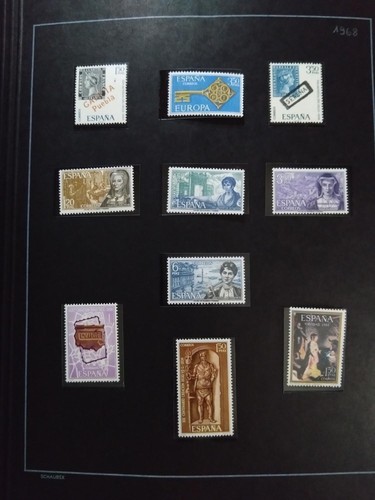 Spanien 1968 - 1975 ** Sammlung im Klemmbinder - Bild 2 von 8