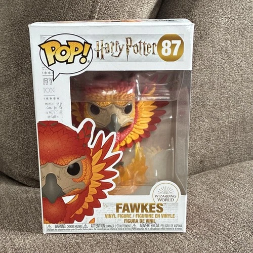 Funko Pop! Vinyl Harry Potter Fawkes #87 Figure Red Yellow Orange 2019