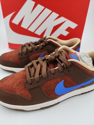 Nike Dunk Low Retro PRM Cacao Wow / Comet Blue (Mens Size 11) #DR9704-200