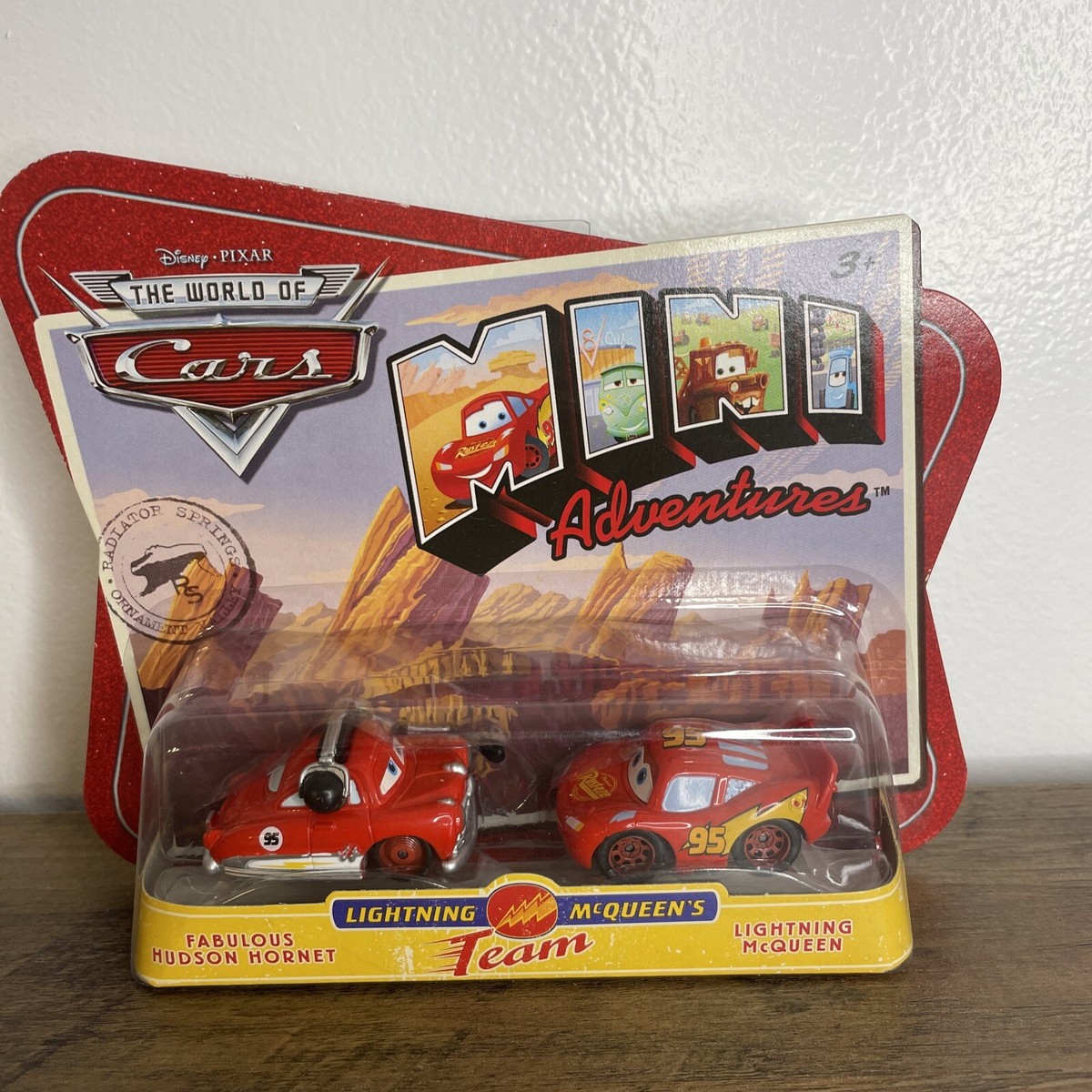 Rare Disney Pixar World of Cars Mini Adventures Hudson Hornet