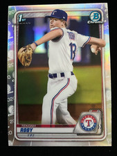 2020 Bowman Draft Chrome TEKOAH ROBY 1st Rookie REFRACTOR #BD-76 Cardinals RC SP