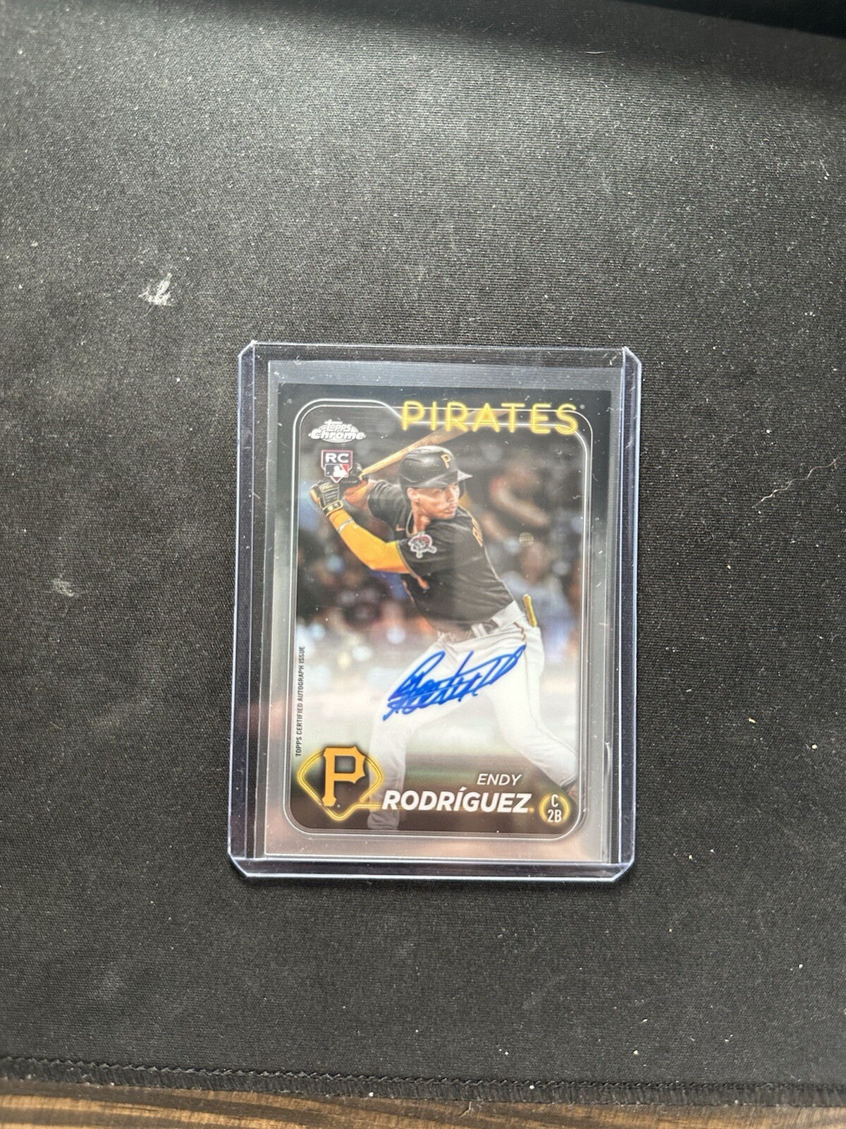 ENDY RODRIGUEZ 2024 TOPPS CHROME ROOKIE RC AUTO #RA-ER PITTSBURGH PIRATES