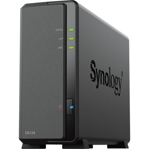 Synology DS124 1-Bay NAS 1GB RAM 4TB Seagate Ironwolf Drive Assembled & Tested - Afbeelding 3 van 8