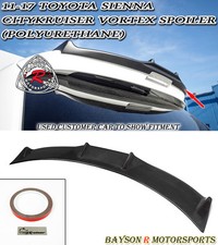 Fits 11-17 Toyota Sienna Citykruiser Vortex Add-on Roof Spoiler Wing Urethane