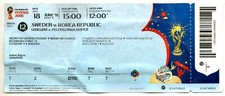 Ticket WC 2018 #12 Sweden - South Korea