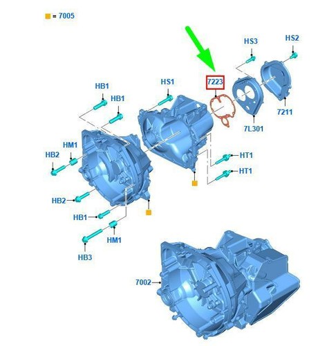 1339302 ford прокладка