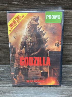 Godzilla 2014 2 Disc Promo Set DVD **New **Sealed** | eBay