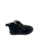 UGG Neumel Black Suede Chukka Boots Women Size 5 Shearling Style