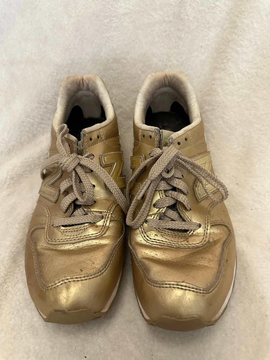 New Balance 996 metallic Gold trainers UK 6