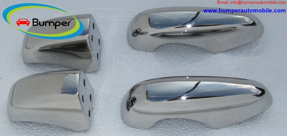 Parachoques Volvo Amazon Station Wagon Estate P220 (1962-1969) pulido como cromo Foto 4 de 4