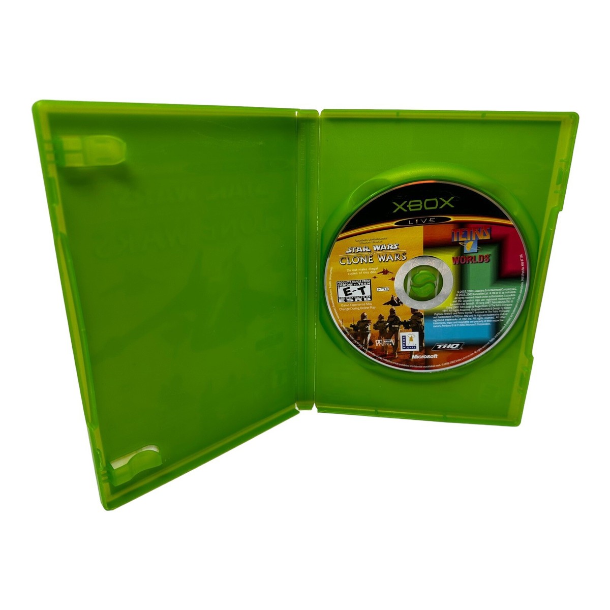 Star Wars : Clone Wars + Tetris Worlds Combo Pack for Xbox
