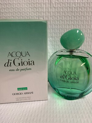GIORGIO ARMANI Acqua Di Gioia EDP INTENSE- 100ml/3.3oz - IN FACTORY SEAL BOX