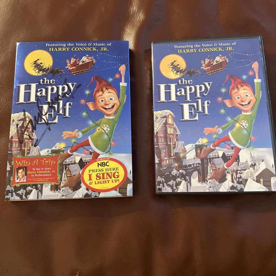SIGNED Harry Connick Jr. - The Happy Elf DVD 13131320695 | eBay
