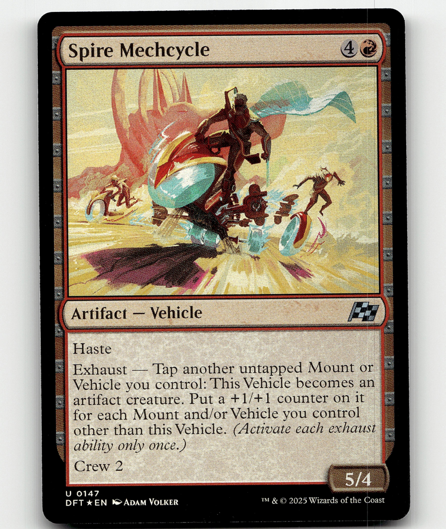 FOIL - MTG Spire Mechcycle #147 - Aetherdrift | eBay
