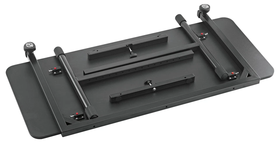 K&M 12160 DJ Tisch klappbar für mobile DJ-Setups, Tour oder Studio geeignet - Bild 2 von 2