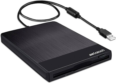 1.44 MB 3.5 inch USB External Floppy Disk Drive Data Storage FDD Reader Writer
