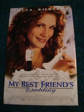 MY BEST FRIENDS WEDDING - MOVIE POSTER WITH JULIA ROBERTS