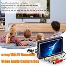 VHS Video to Digital Converter Video Capture Box Recorder Video from VCR Y3Z4