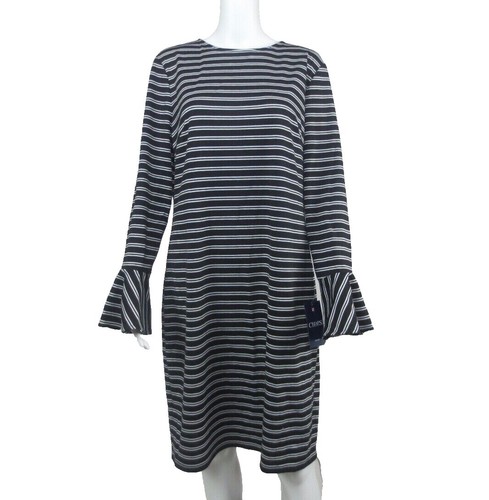 blue long sleeve sheath dress Navy Round Neck Long Sleeve Maxi Dress Small