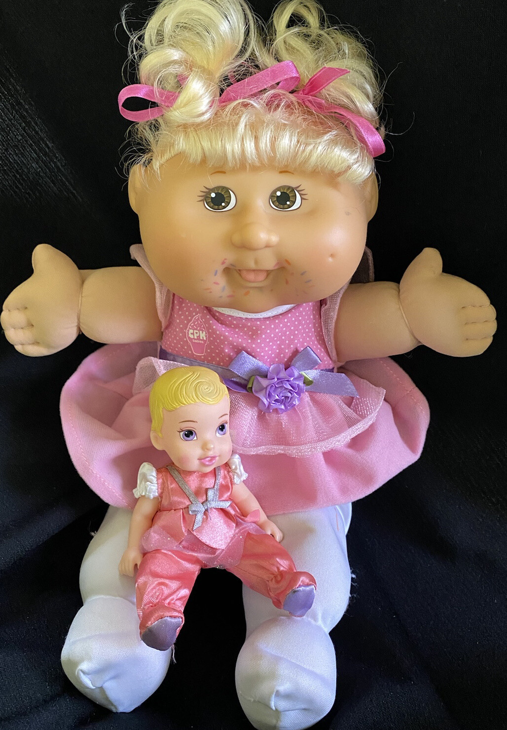 Jakks Pacific Cabbage Patch Doll Sprinkles Silky Hair CPK Babies