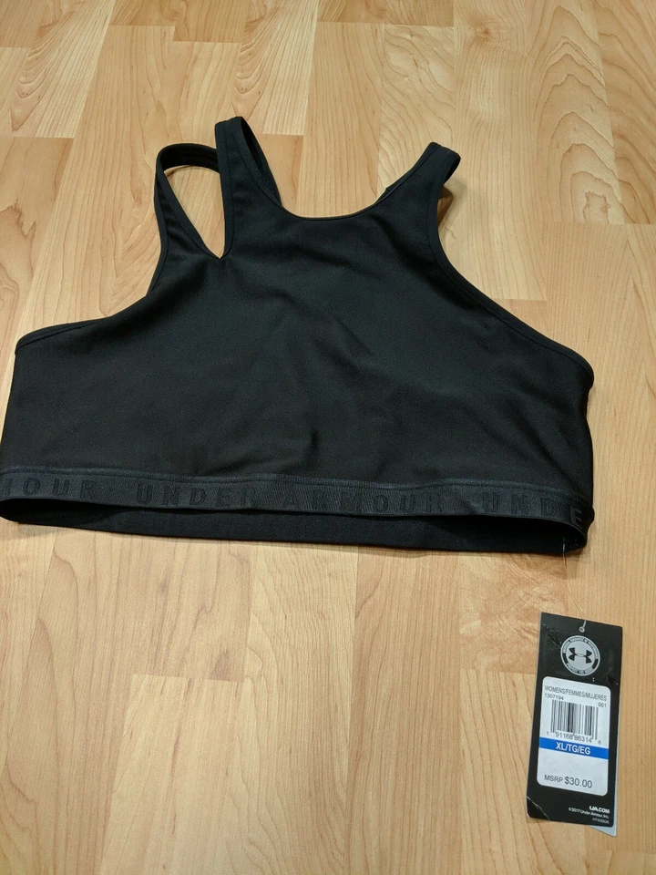 Under Armour Women's Asymmetrical Sportlette Bra Size XL - Image 4 of 4
