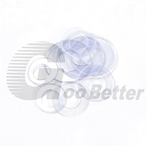 PVC Plastic Washer Transparent Flat Washers Screws Spacer M2 M2.5 M3 M4 M5 M6 M8 - Picture 13 of 43