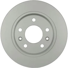Bosch QuietCast Rear Solid 280mm Disc Brake Rotor For Ford Lincoln Mazda Mercury