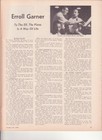 Down Beat Jazz music Magazine- October 31, 1957- Erroll Garner-Jazz Piano — photo 4