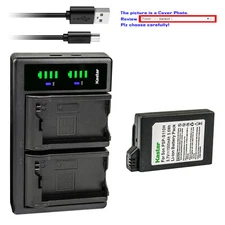 Kastar PSP110 Battery LTD2 Charger for OEM Sony Playstation PSP-1010 PSP 1000