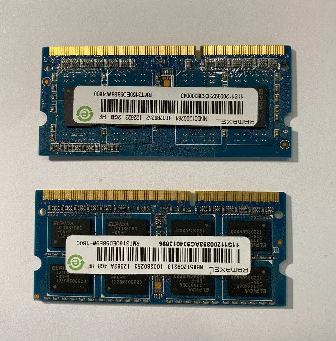 2gb Ddr3 Ramaxel 2gb Rmt3150ed58e8w 1600 Ramaxel 2gb